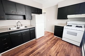 Classic kitchens in select apartments